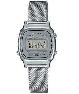CASIO VINTAGE GENT SILVER MESH
