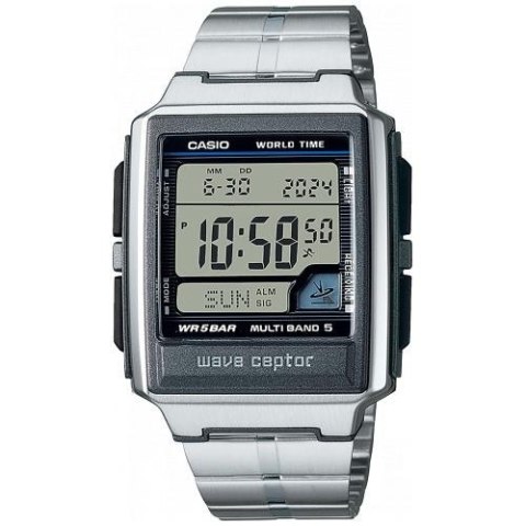 CASIO WAVE CEPTOR - WORLD TIME. RADIO CONTROLLED. Radio signal receiver (EU. USA. Japan)