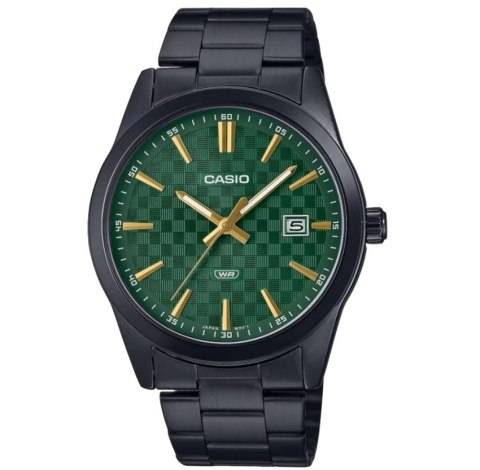 CASIO STANDARD DATE - CARBON LOOK DIAL - BLACK Serie