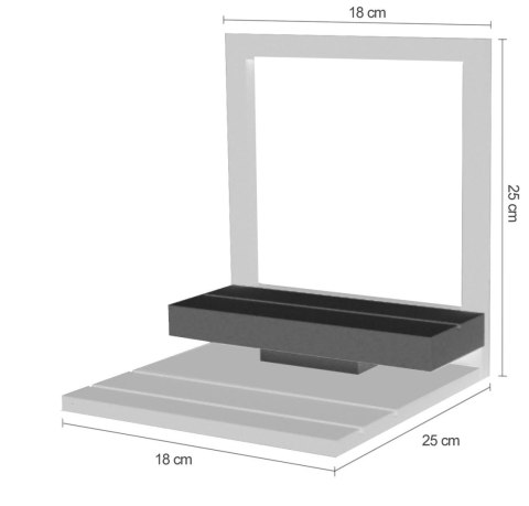 8 WATCHES DISPLAY 2 LEVELS 18 x 25 + PHOTO 18 x 25 - Made in Italy 8 WATCHES DISPLAY 2 LEVELS 18 x 25 + PHOTO 18 x 25 - Made in Italy