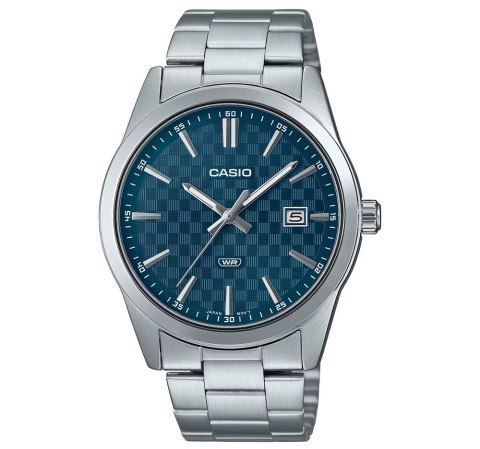 CASIO DATE CARBON LOOK DIAL - Petrol Blue CASIO DATE CARBON LOOK DIAL - Petrol Blue
