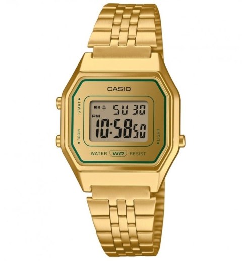 CASIO VINTAGE Mod. ICONIC GENT GOLD GREEN CASIO VINTAGE Mod. ICONIC GENT GOLD GREEN