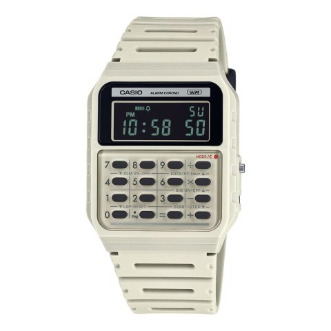 CASIO VINTAGE Mod. CALCULATOR EDGY COLLECTION - Cream