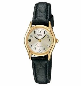 CASIO COLLECTION Mod. ONLY TIME, LEATHER - GOLD