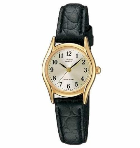 CASIO COLLECTION Mod. ONLY TIME, LEATHER - GOLD CASIO COLLECTION Mod. ONLY TIME, LEATHER - GOLD