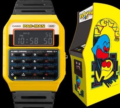 CASIO VINTAGE Mod. CALCULATOR EDGY COLLECTION - PAC-MAN Special Edt. CASIO VINTAGE Mod. CALCULATOR EDGY COLLECTION - PAC-MAN Special Edt.