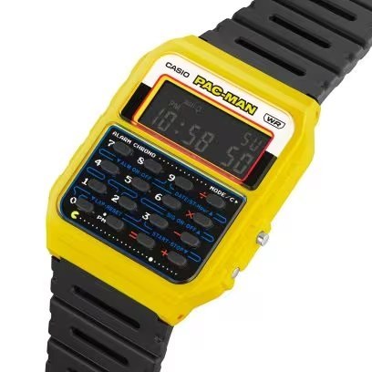 CASIO VINTAGE Mod. CALCULATOR EDGY COLLECTION - PAC-MAN Special Edt. CASIO VINTAGE Mod. CALCULATOR EDGY COLLECTION - PAC-MAN Special Edt.