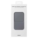 Ładowarka Samsung Wireless Charger Duo EP-P5400TBEGEU indukcyjna 15W - czarna + ładowarka sieciowa + kabel