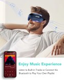 Masażer SKG E3 Pro do oczu i skroni z okienkiem wizyjnym - niebieski