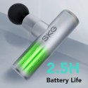 Pistolet do masażu SKG F3 Lite do całego ciała - srebrny