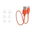 Słuchawki JBL Wave Beam bezprzewodowe dokanałowe Bluetooth 5.2 IP54 IPX2 - białe