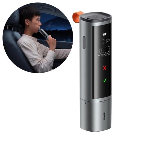 Baseus SafeJourney Pro Series alkomat 470mAh szary Baseus SafeJourney Pro Series alkomat 470mAh szary