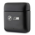 Słuchawki Bluetooth BMW M Collection TWS + stacja dokująca - czarne