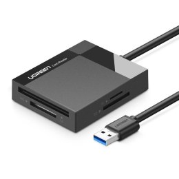 Czytnik kart pamięci Ugreen CR125 30231 SD / micro SD / CF / MS z kablem USB 3.0 1m - czarny