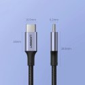 Kabel Ugreen US316 70427 USB-C - USB-C PD QC FCP 100W 5A 480Mb/s 1m - szary