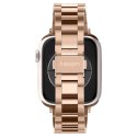 Pasek Spigen Modern Fit Band na Apple Watch 4/5/6/7/8/SE (38/40/41 mm) - różowo-złoty