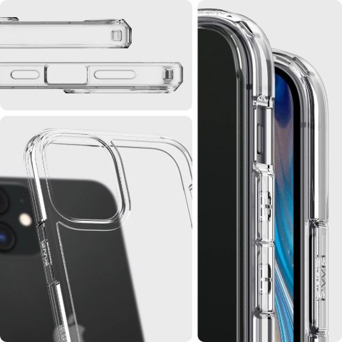 Etui Spigen Ultra Hybrid na iPhone 12 mini - przezroczyste Etui Spigen Ultra Hybrid na iPhone 12 mini - przezroczyste
