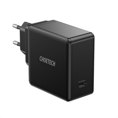 Choetech szybka ładowarka sieciowa USB Typ C PD 60W 3A czarny (Q4004-EU) Choetech szybka ładowarka sieciowa USB Typ C PD 60W 3A czarny (Q4004-EU)