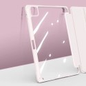 Dux Ducis Toby pancerne etui z klapką Smart Case do iPad Air 2020 / 2022 z uchwytem na Apple Pencil różowy