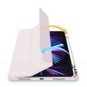 Dux Ducis Toby pancerne etui z klapką Smart Case do iPad Air 2020 / 2022 z uchwytem na Apple Pencil różowy