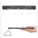 Dux Ducis Toby pancerne etui z klapką Smart Case do iPad Air 2020 / 2022 z uchwytem na Apple Pencil różowy
