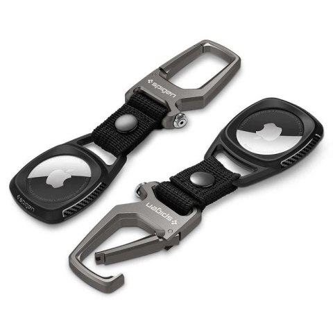 Etui Spigen Rugged Armor na Apple AirTag - czarny mat Etui Spigen Rugged Armor na Apple AirTag - czarny mat