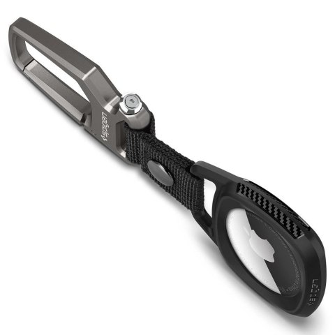 Etui Spigen Rugged Armor na Apple AirTag - czarny mat Etui Spigen Rugged Armor na Apple AirTag - czarny mat