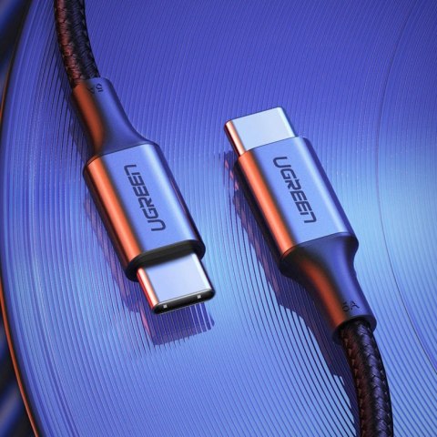 Kabel Ugreen US316 90120 USB-C - USB-C PD QC FCP 100W 5A 480Mb/s 3m - szary Kabel Ugreen US316 90120 USB-C - USB-C PD QC FCP 100W 5A 480Mb/s 3m - szary