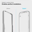 Szkło hartowane Spigen ALM Glass FC na iPhone 13 / 13 Pro / 14 / 16e - czarne 2 szt.