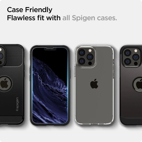 Szkło hartowane Spigen Glas.tR EZ Fit na iPhone 13 / 13 Pro / 14 / 16e - 2 szt. Szkło hartowane Spigen Glas.tR EZ Fit na iPhone 13 / 13 Pro / 14 / 16e - 2 szt.