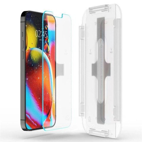 Szkło hartowane Spigen Glas.tR EZ Fit na iPhone 13 / 13 Pro / 14 / 16e - 2 szt. Szkło hartowane Spigen Glas.tR EZ Fit na iPhone 13 / 13 Pro / 14 / 16e - 2 szt.