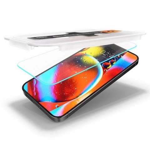 Szkło hartowane Spigen Glas.tR EZ Fit na iPhone 13 / 13 Pro / 14 / 16e - 2 szt. Szkło hartowane Spigen Glas.tR EZ Fit na iPhone 13 / 13 Pro / 14 / 16e - 2 szt.