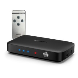 Ugreen przełącznik rozdzielacz splitter switch HDMI - 3x HDMI 4K 30Hz czarny (CM332 80125)
