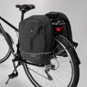 Wozinsky torba rowerowa podwójna plecak 2w1 30l czarna (WBB30BK)