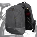Wozinsky torba rowerowa podwójna plecak 2w1 30l czarna (WBB30BK)