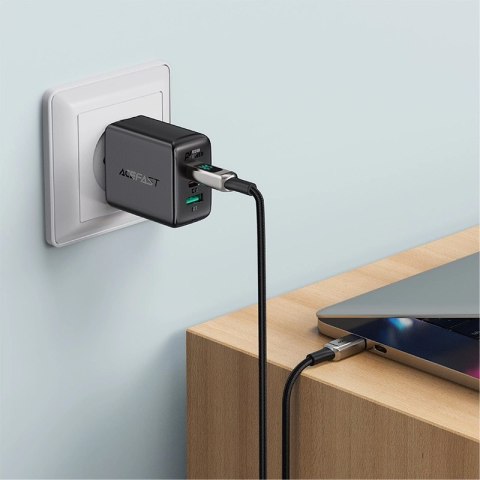 Acefast kabel MFI USB Typ C - Lightning 1,2m, 30W, 3A czarny (C6-01 Black) Acefast kabel MFI USB Typ C - Lightning 1,2m, 30W, 3A czarny (C6-01 Black)