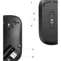Ugreen poręczna myszka bezprzewodowa USB zielony (MU001)