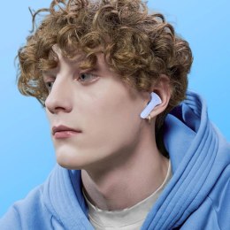 Acefast T6 dokanałowe słuchawki bezprzewodowe TWS Bluetooth - jasnoniebieskie