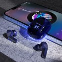 Acefast T6 dokanałowe słuchawki bezprzewodowe TWS Bluetooth - niebieskie