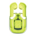 Acefast T6 dokanałowe słuchawki bezprzewodowe TWS Bluetooth - zielone