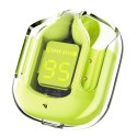 Acefast T6 dokanałowe słuchawki bezprzewodowe TWS Bluetooth - zielone