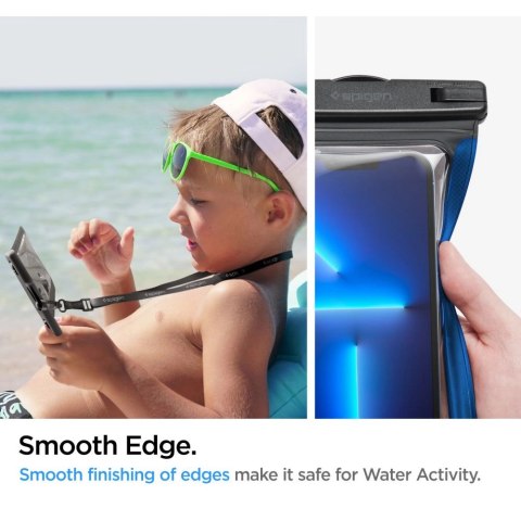 Etui Spigen Spigen Aqua Shield A601 wodoodporne IPX8 - czarne 2 szt. Etui Spigen Spigen Aqua Shield A601 wodoodporne IPX8 - czarne 2 szt.