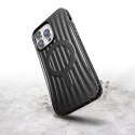 Raptic X-Doria Clutch Built Case etui iPhone 14 Pro Max z MagSafe pokrowiec plecki czarny
