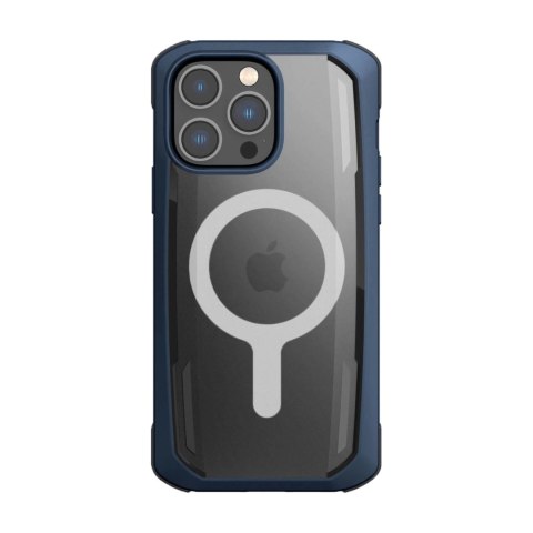 Raptic X-Doria Secure Case etui iPhone 14 Pro z MagSafe pancerny pokrowiec niebieski Raptic X-Doria Secure Case etui iPhone 14 Pro z MagSafe pancerny pokrowiec niebieski