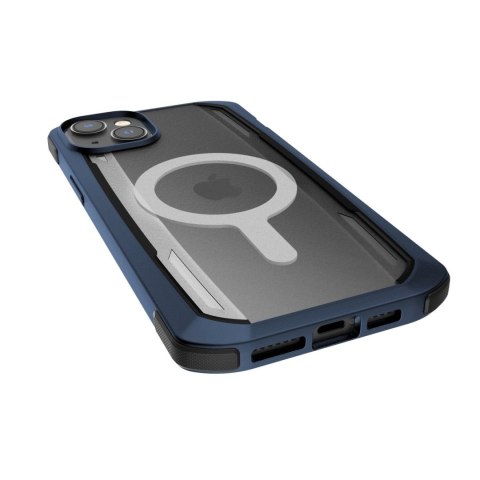 Raptic X-Doria Secure Case etui iPhone 14 Pro z MagSafe pancerny pokrowiec niebieski Raptic X-Doria Secure Case etui iPhone 14 Pro z MagSafe pancerny pokrowiec niebieski