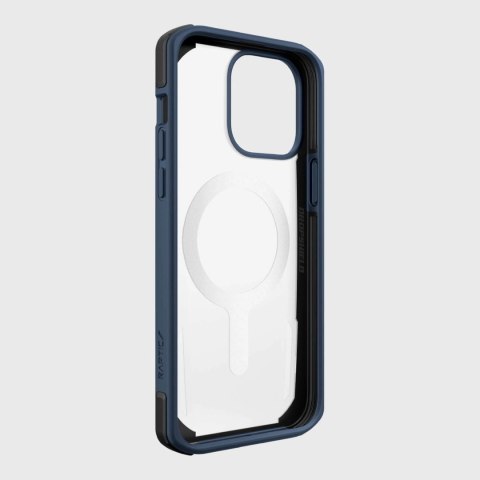Raptic X-Doria Secure Case etui iPhone 14 Pro z MagSafe pancerny pokrowiec niebieski Raptic X-Doria Secure Case etui iPhone 14 Pro z MagSafe pancerny pokrowiec niebieski