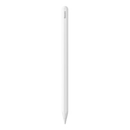 Baseus rysik z bezprzewodowym ładowaniem do iPad biały + wymienna końcówka