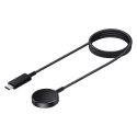 Samsung szybka ładowarka bezprzewodowa do smartwatchy Samsung Galaxy Watch 3 / 4 / 5, Galaxy Active / Active 2 czarna (EP-OR900B
