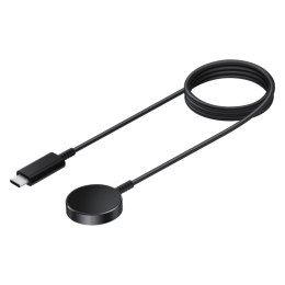 Samsung szybka ładowarka bezprzewodowa do smartwatchy Samsung Galaxy Watch 3 / 4 / 5, Galaxy Active / Active 2 czarna (EP-OR900B