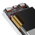 Baseus Bipow powerbank z szybkim ładowaniem 30000mAh 20W biały (Overseas Edition) + kabel USB-A - Micro USB 0.25m biały (PPBD050